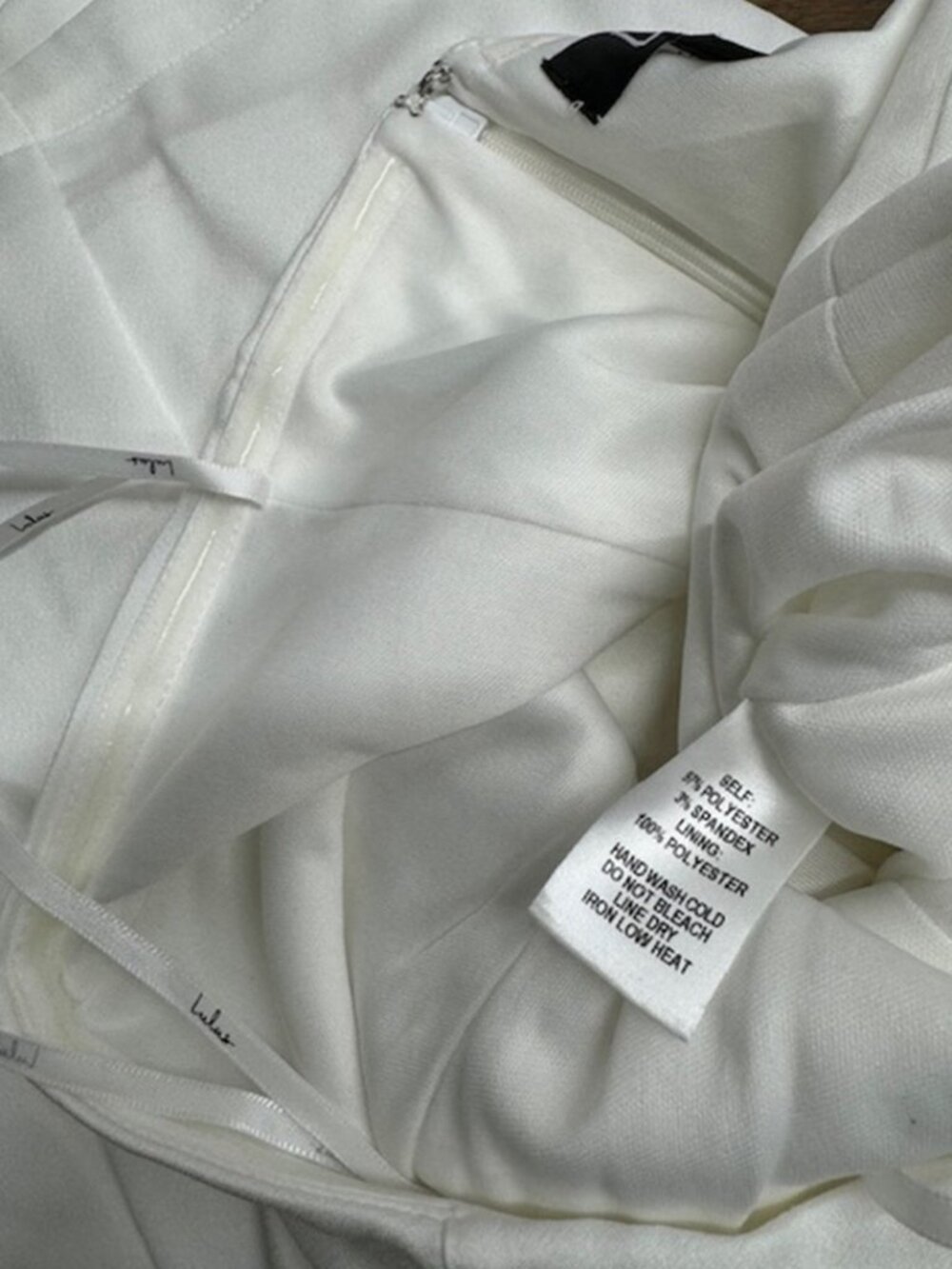 Lulus Cascading Love White Strapless Ruffled Wide-Leg Jumpsuit NWT - Picture 8 of 9